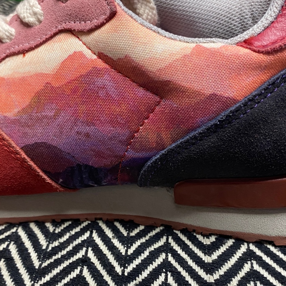 Inkkas Pink and Orange Sneakers - Picture 7 of 12